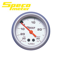 Speco Mechanical Boost Vaccuum Gauge 2" 30 PSI Sports Series 524-04