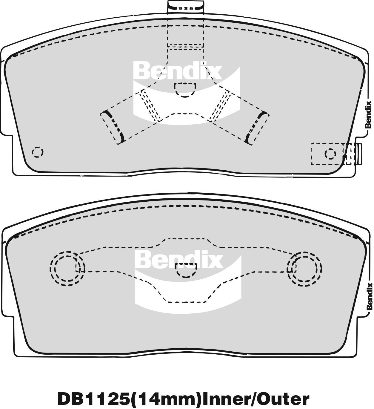 Daihatsu Charade Applause Perodua Rusa S91 Front Brake 