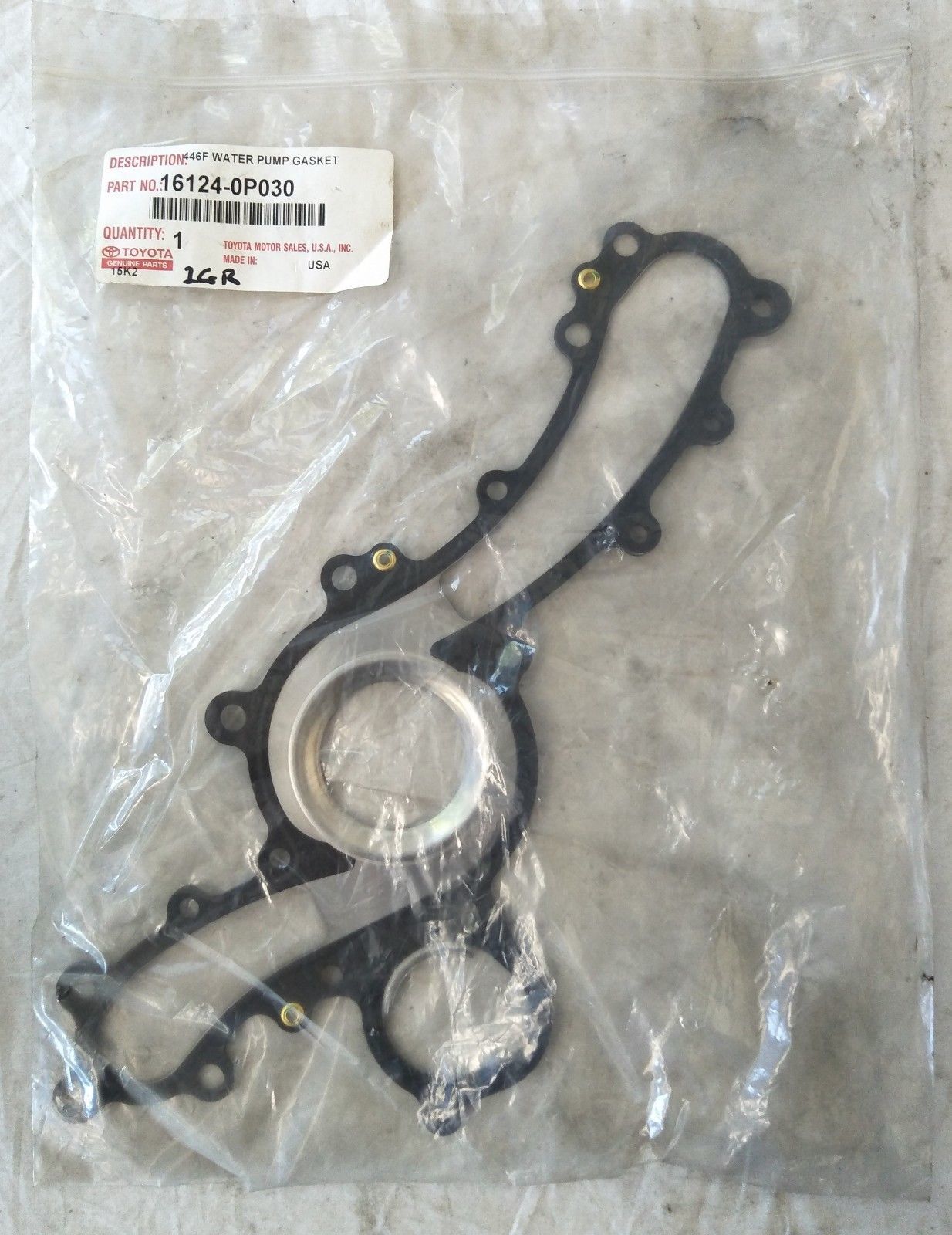Genuine Toyota Gasket 16124-0P030