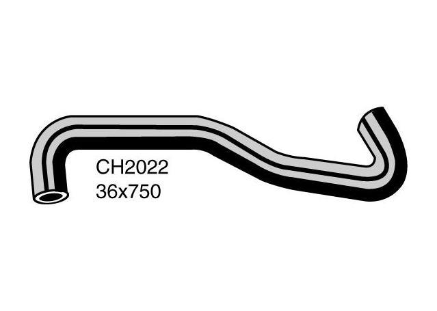 CH2022 Radiator Lower Hose for Toyota Tarago TCR10R 2.4L I4 Petrol Manual & Auto
