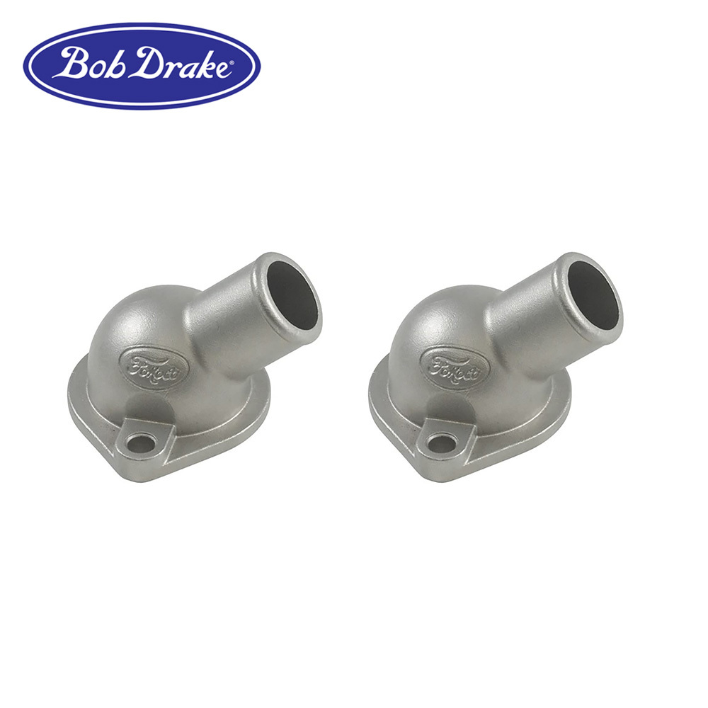 Thermostat Water Outlet PAIR FOR Ford Mercury Car 8BA 239 SV Flathead V8  49-53 - Bob Drake