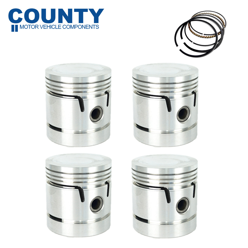 Piston And Ring Set 040” For Mga 1500 Mg Magnette Za Zb Mk Iii Dish Top 1953 1961 County 