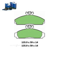 Front Brake Pad Set FOR Holden Camira JB JD JE SJ 1982-1989 DB1076 