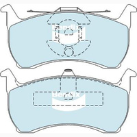 BENDIX HD DISC BRAKE PAD SET DB1109 HD