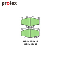 Ultra 4WD Brake Pad Set FOR Toyota Hilux 4 Runner Landcruiser Prado  DB1149F