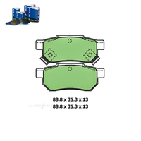 Rear Brake Pad Set FOR Honda City GM Civic CN-EK CRX Jazz Rover 87-14 BCDB1163 
