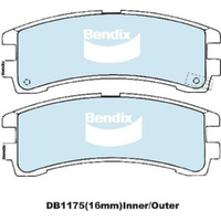 BENDIX HD DISC BRAKE PAD SET DB1175 HD