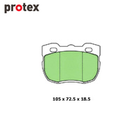 Ultra 4WD Brake Pad Set FOR Land Rover Discovery Defender Range Rover DB1176F