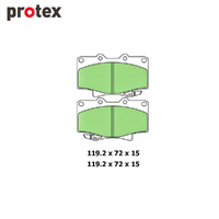 Ultra 4WD Brake Pad Set FOR Toyota 4 Runner Hilux Landcruiser DB1199F