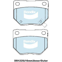 BENDIX SRT DISC BRAKE PAD SET DB1220 SRT