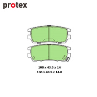 Ultra 4WD Brake Pad Set FOR Mitsubishi Verada Magna Starwagon Pajero DB1231F