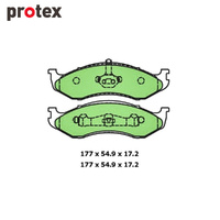 Ultra 4WD Brake Pad Set FOR Jeep Wrangler Grand Cherokee Kia Carnival DB1311F