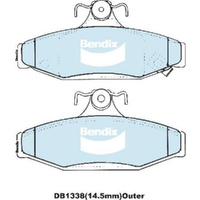 BENDIX HD DISC BRAKE PAD SET DB1338 HD