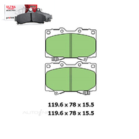 Front Brake Pad Set FOR Lexus Toyota Landcruiser FZJ78R-VDJ76R 98- On DB1365 