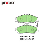 Ultra 4WD Brake Pad Set FOR Ford Courier Mazda B-Series BT-50 DB1366F