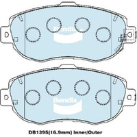 BENDIX HD DISC BRAKE PAD SET DB1395 HD