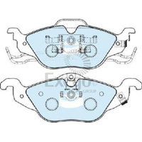 BENDIX HD DISC BRAKE PAD SET DB1424 HD