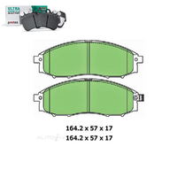 Front Brake Pad Set FOR Nissan Navara DX DT DT-R STD D22 2000-2015 DB1439 