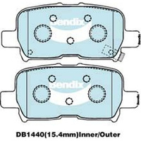 BENDIX HD DISC BRAKE PAD SET DB1440 HD