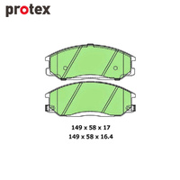 Ultra 4WD Brake Pad Set FOR Ssangyong Kyron Actyon Rexton Hyundai  DB1450F