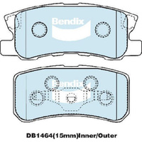 BENDIX HD DISC BRAKE PAD SET DB1464 HD