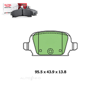 Rear Brake Pad Set FOR Holden Barina Equipe SRI SXI Combo Tigra XC 01-13 DB1472 