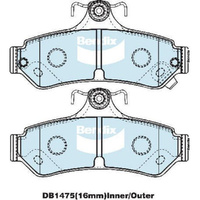 BENDIX HD DISC BRAKE PAD SET DB1475 HD