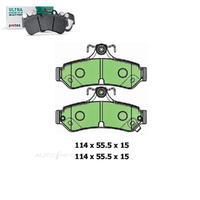 Rear Brake Pad Set FOR Toyota Aurion Avalon Camry 2002-2012