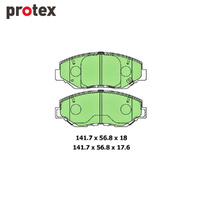 Ultra 4WD Brake Pad Set FOR Honda CR-V Civic Accord Euro Accord DB1481F