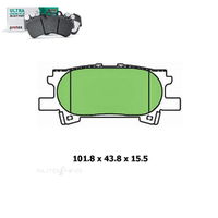 Rear Brake Pad Set FOR Lexus RX300 RX330 RX350 RX400 Toyota Kluger 03-12 DB1518 