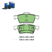 Rear Brake Pad Set FOR Holden Vectra CD Mazda 3 Renault Saab Volvo 98-10 DB1665B