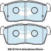 BENDIX HD DISC BRAKE PAD SET DB1674 HD