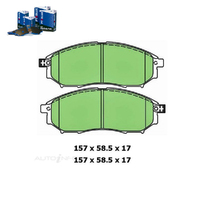 Front Brake Pad Set FOR Nissan 350Z 370Z Dualis Navara D40 Renault 96-On DB1696 