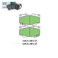 Front Brake Pad Set FOR Toyota Hilux KUN25R KUN26R GGN25R SR SR5 05-15 DB1739