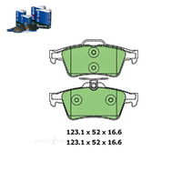 Rear Brake Pad Set FOR Ford Focus Holden Astra Mazda 3 Saab 03-19 DB1763 