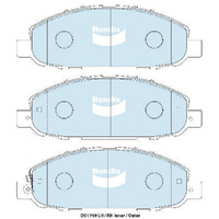 BENDIX HD DISC BRAKE PAD SET DB1769 HD