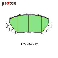 Protex Blue Brake Pad Set DB1785