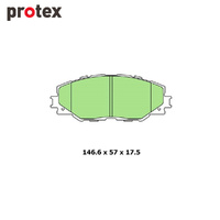 Ultra 4WD Brake Pad Set FOR Toyota RAV 4 Corolla Mark X ZiO Prius V DB1801F