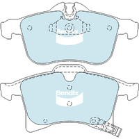 BENDIX GCT DISC BRAKE PAD SET DB1808 GCT