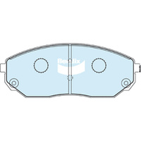 BENDIX 4WD DISC BRAKE PAD SET DB1815 4WD