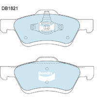 BENDIX 4WD DISC BRAKE PAD SET DB1821 4WD