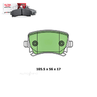 Rear Brake Pad Set FOR Audi A3-TT Skoda 1Z Volkswagen Golf Jetta 96-17 DB1865 