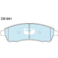BENDIX HD DISC BRAKE PAD SET DB1891 HD