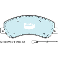 BENDIX ULTIMATE 4WD DISC BRAKE PAD SET DB1915 ULT4WD
