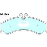 BENDIX HD DISC BRAKE PAD SET DB1969 HD