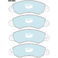 BENDIX HD DISC BRAKE PAD SET DB1982 HD