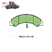 Front Brake Pad Set FOR Hino 300 616-921 Isuzu NKR200- NPR75-190 1998-On DB1992 
