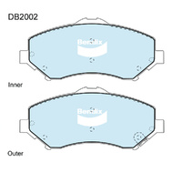 BENDIX 4WD DISC BRAKE PAD SET DB2002 4WD