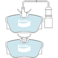 BENDIX HD DISC BRAKE PAD SET DB2055 HD