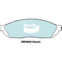 BENDIX GCT DISC BRAKE PAD SET DB208 GCT
